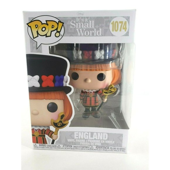 Funko 1074 ENGLAND Disney It's a Small World Pop NEW Unopened - Picture 2 of 10